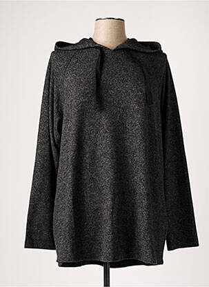 Sweat-shirt à capuche gris YESTA pour femme