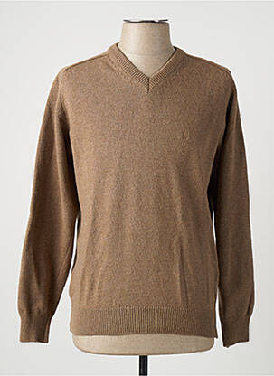 Pull beige STOZZI ADRIANO pour homme