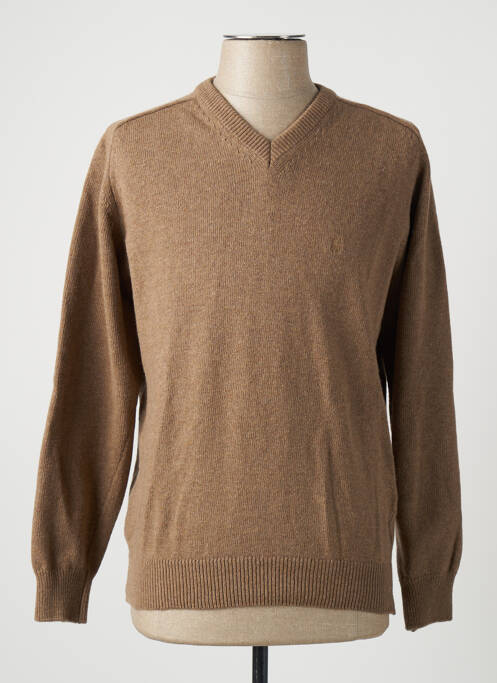 Pull beige STOZZI ADRIANO pour homme