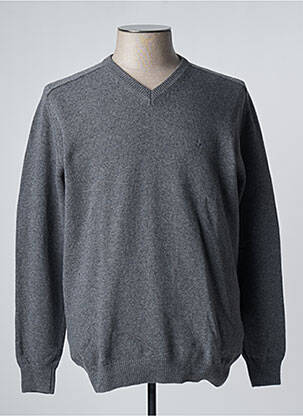 Pull gris STOZZI ADRIANO pour homme