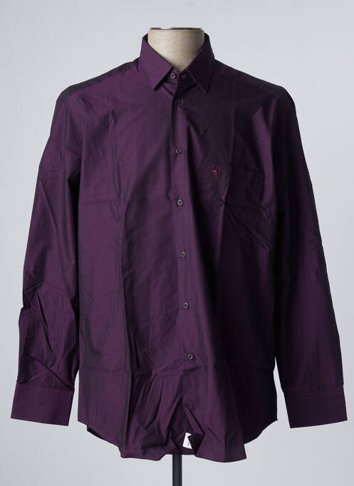 Chemise manches longues violet BANDE ORIGINALE pour homme