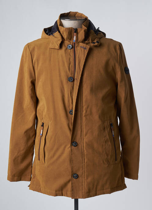 Parka marron REVER MILE pour homme