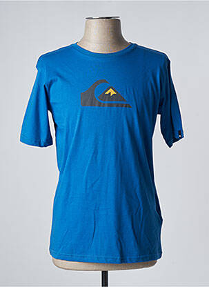 T-shirt bleu QUIKSILVER pour garçon
