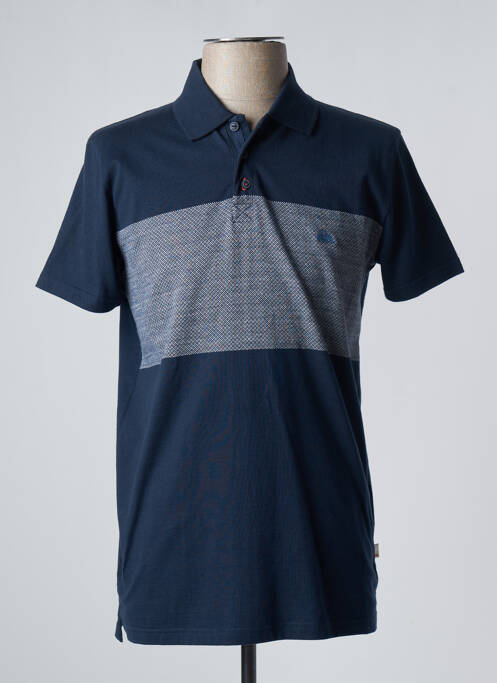 Polo bleu QUIKSILVER pour homme