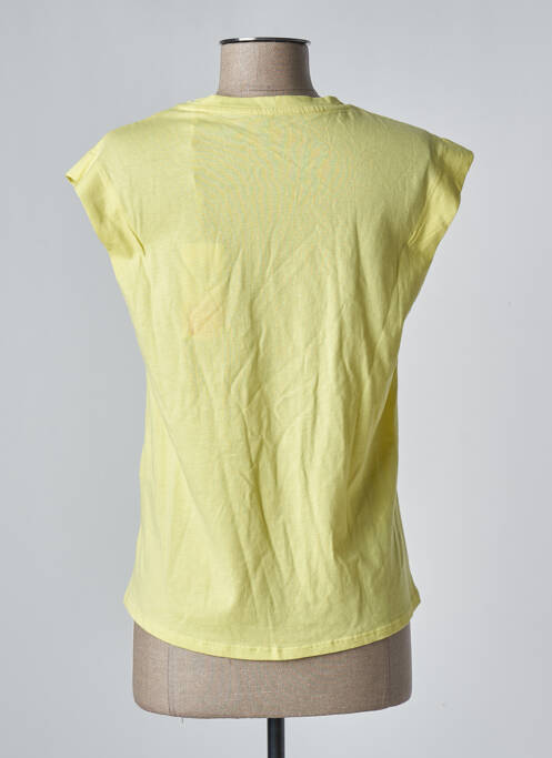 T-shirt jaune TEDDY SMITH pour femme
