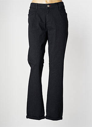 Pantalon slim tissage popeline gris LA CIBLE ROUGE femme