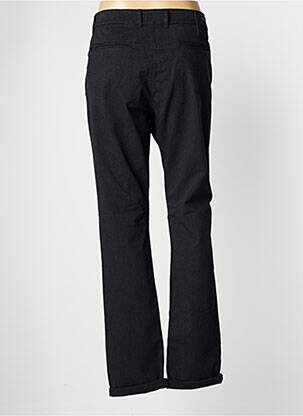 Pantalon slim tissage popeline gris LA CIBLE ROUGE femme