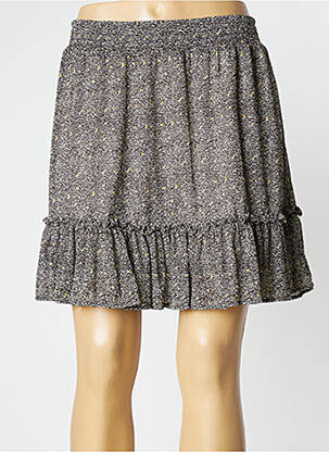 Jupe courte taille élastique noir TEDDY SMITH femme