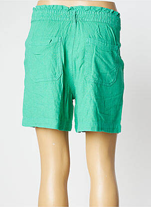 Short fermeture zippée sous rabat boutonné vert TEDDY SMITH femme