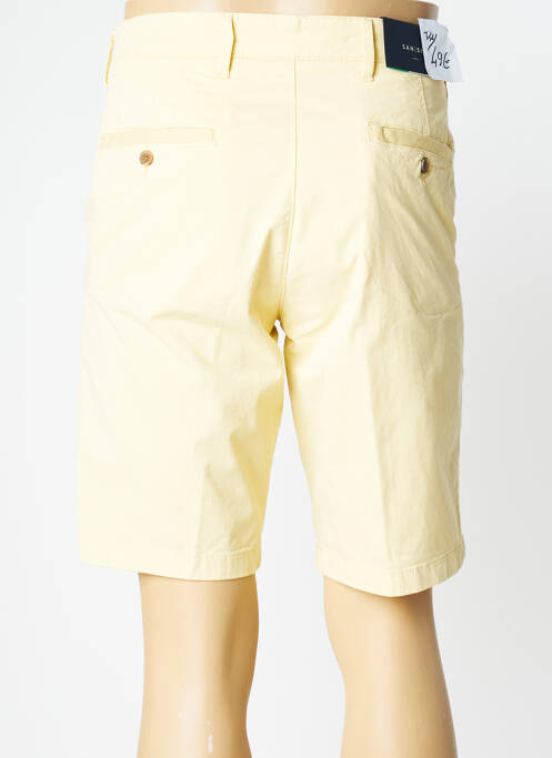 Bermuda jaune SAN SIRO pour homme
