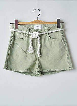 Short stretch vert LE TEMPS DES CERISES fille