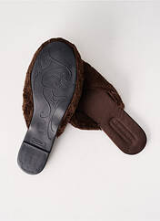 Chaussons/Pantoufles marron DIVERTIMENTO pour femme seconde vue