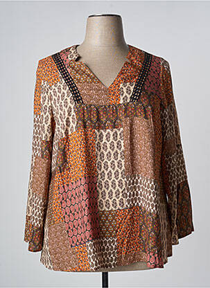 Blouse orange MERI & ESCA femme