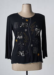 T-shirt noir NIKI PARIS pour femme seconde vue