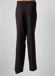 Pantalon droit marron PAUL MAUSNER pour femme seconde vue