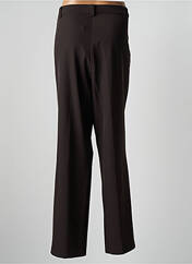 Pantalon droit marron PAUL MAUSNER pour femme seconde vue