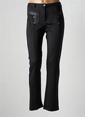 Pantalon slim noir HALOGENE pour femme seconde vue