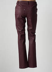 Pantalon slim rouge MERI & ESCA pour femme seconde vue