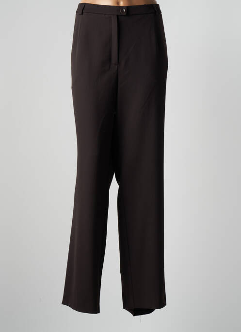 Pantalon droit marron PAUL MAUSNER pour femme