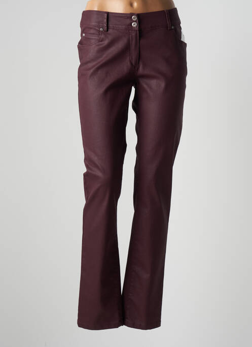 Pantalon slim rouge MERI & ESCA pour femme