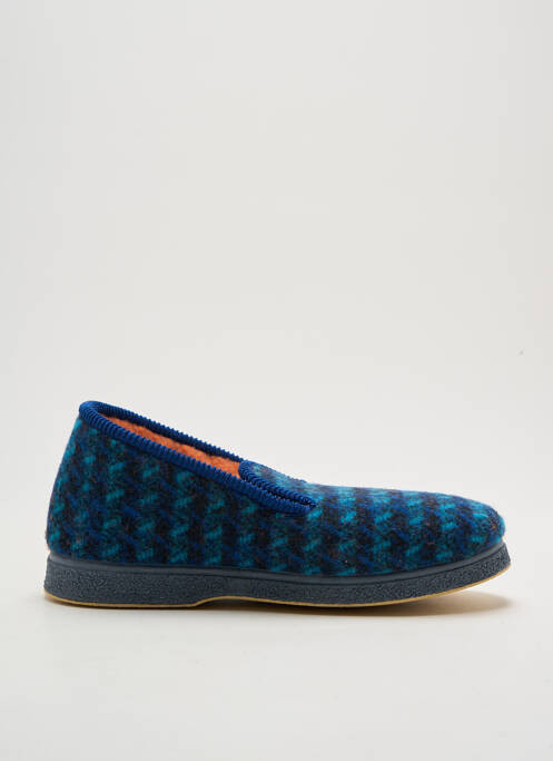 Chaussons/Pantoufles bleu PHOENIX pour femme