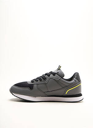 Baskets empiècements bout rond gris U.S. POLO ASSN homme