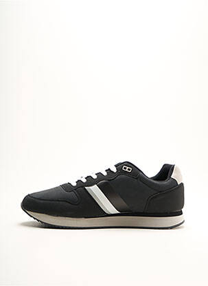 Baskets empiècements bout rond noir U.S. POLO ASSN homme
