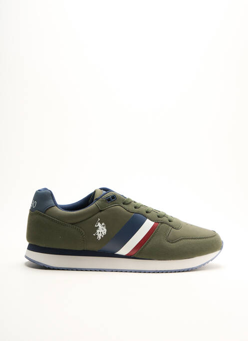 Baskets vert U.S. POLO ASSN pour homme