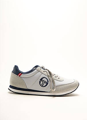 Baskets empiècements bout rond gris SERGIO TACCHINI homme