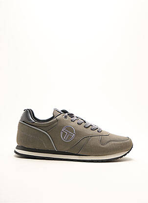 Baskets empiècements bout rond gris SERGIO TACCHINI homme
