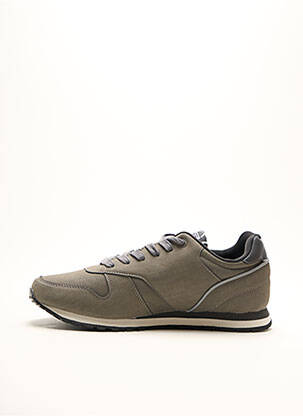 Baskets empiècements bout rond gris SERGIO TACCHINI homme