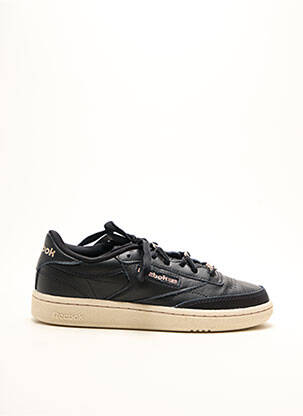 Baskets tissage satiné talon plat jusqu'à 3cm noir REEBOK femme