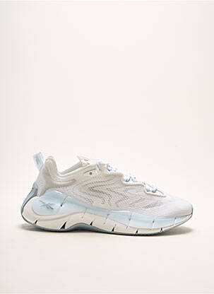 Baskets bout rond talon de 4 à 6cm bleu REEBOK femme