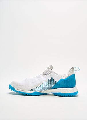 Baskets semelle amovible talon plat jusqu'à 3cm bleu ADIDAS femme