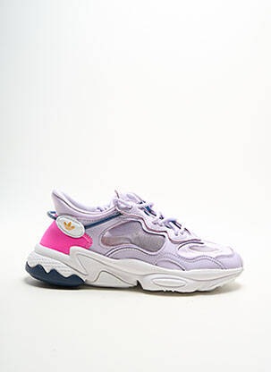 Baskets bout rond talon de 4 à 6cm violet ADIDAS femme