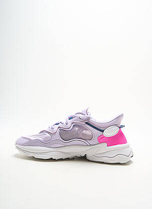 Baskets bout rond talon de 4 à 6cm violet ADIDAS femme