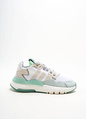 Baskets semelle amovible talon de 4 à 6cm vert ADIDAS femme