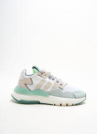 Baskets semelle amovible talon de 4 à 6cm vert ADIDAS femme