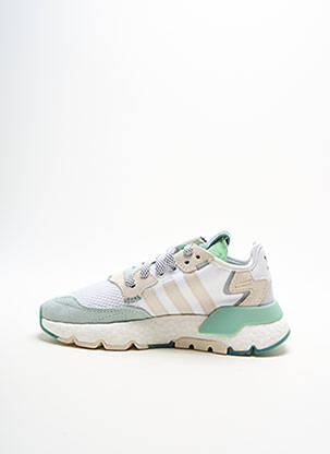 Baskets semelle amovible talon de 4 à 6cm vert ADIDAS femme