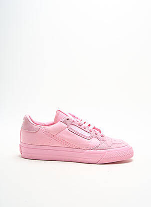 Baskets bout rond talon plat jusqu'à 3cm rose ADIDAS femme