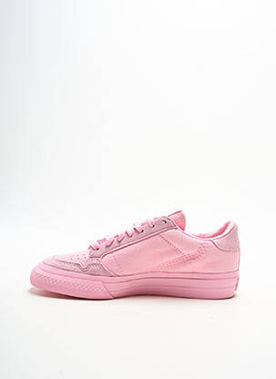 Baskets bout rond talon plat jusqu'à 3cm rose ADIDAS femme