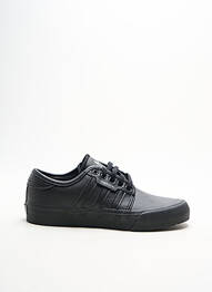 Baskets tissage satiné talon plat jusqu'à 3cm noir ADIDAS femme