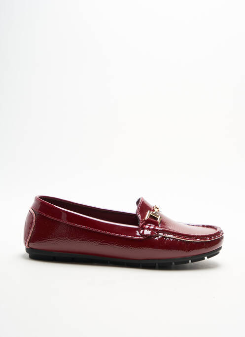 Mocassins voute plantaire talon plat jusqu'à 3cm rouge DAMART femme