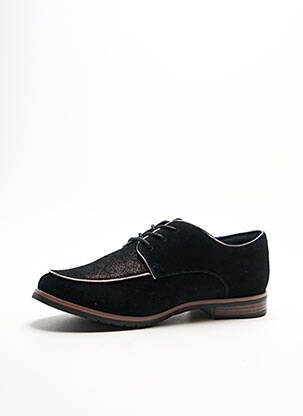 Derbies bout rond talon plat jusqu'à 3cm noir DAMART femme