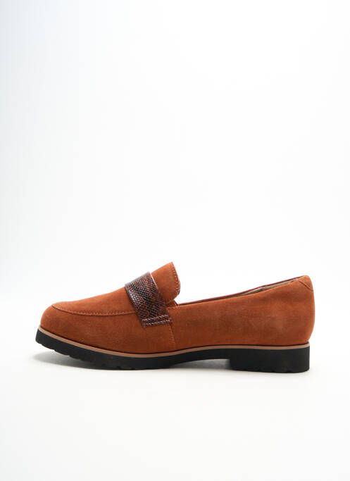 Mocassins orange DAMART pour femme