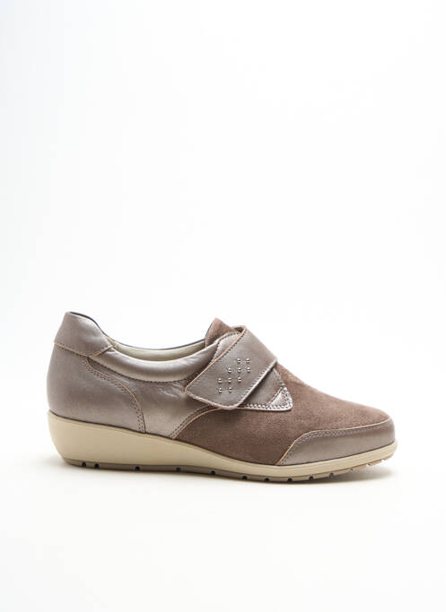 Chaussures de confort voute plantaire talon plat jusqu'à 3cm marron DAMART femme