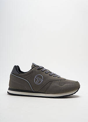 Baskets empiècements bout rond gris SERGIO TACCHINI homme
