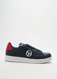 Baskets empiècements bout rond bleu SERGIO TACCHINI homme