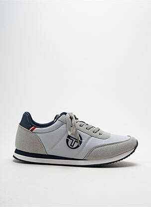 Baskets empiècements bout rond gris SERGIO TACCHINI homme
