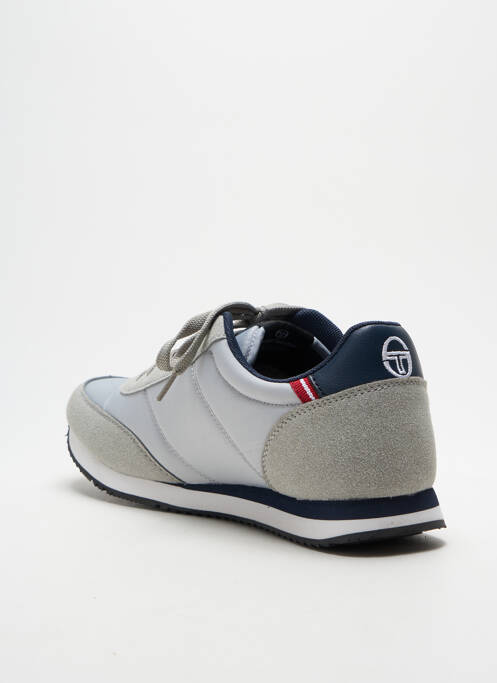 Baskets empiècements bout rond gris SERGIO TACCHINI homme